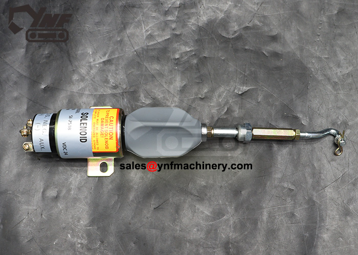 24V engine stop solenoid