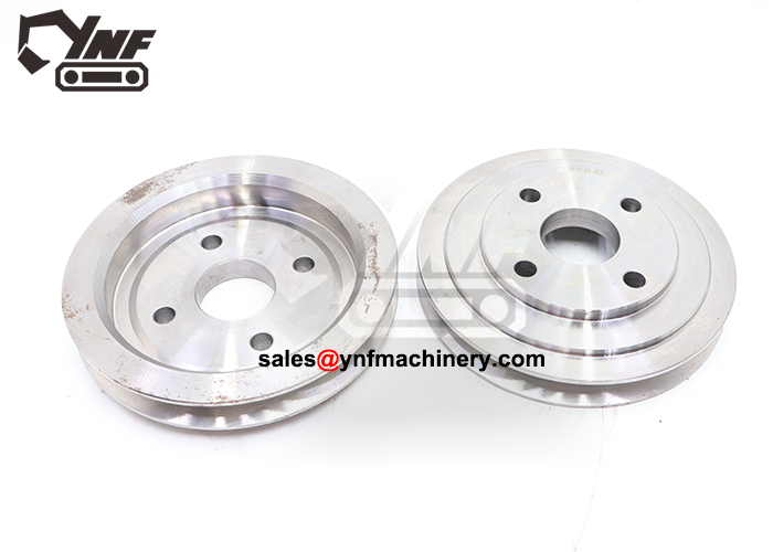 Heavy duty water pump pulley