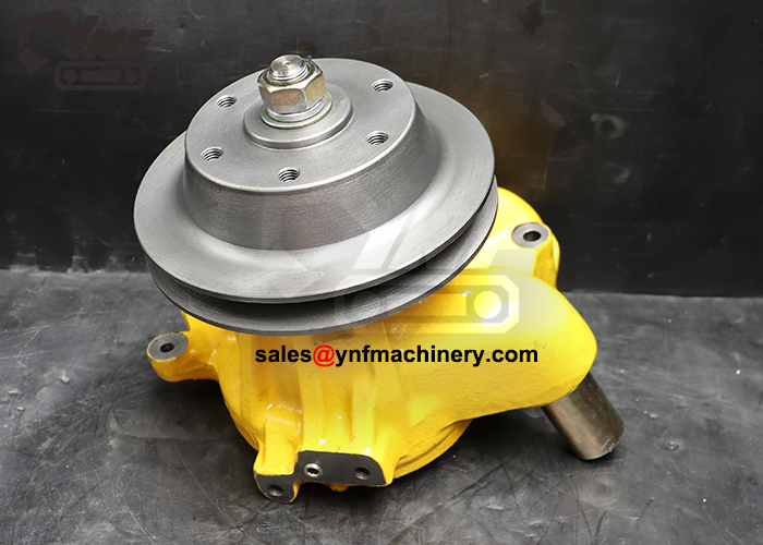 Mid-size excavator water pump