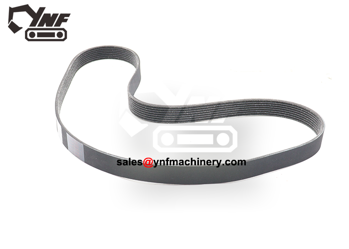 Excavator poly ribbed belt