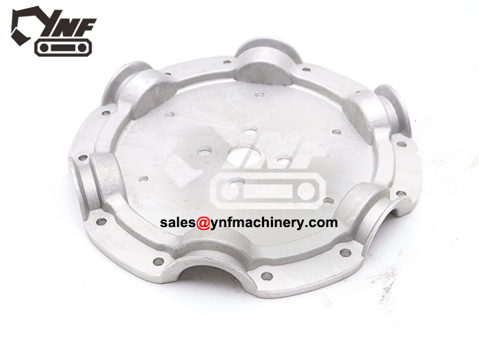 Engine cooling fan plate