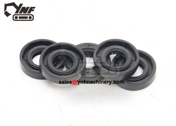 Excavator rotary shaft oil seal