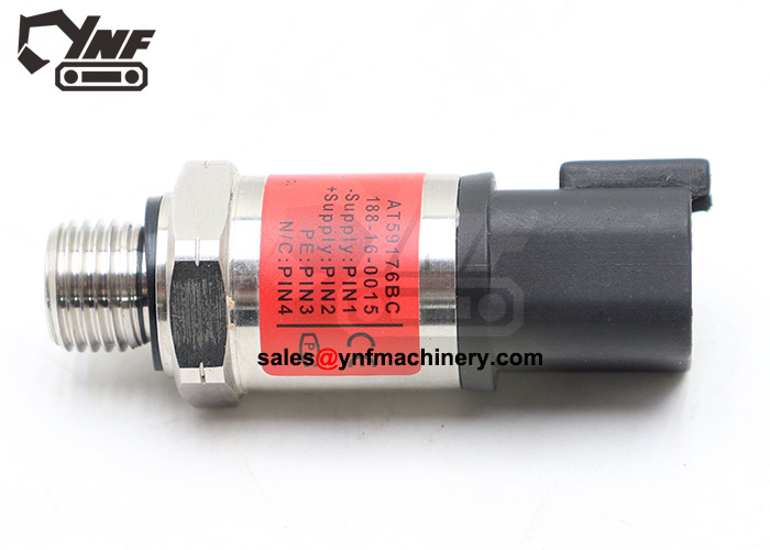 Excavator high pressure sensor