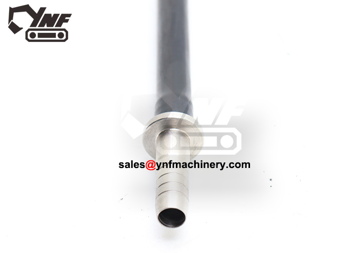 Durable oil tube for excavator engines