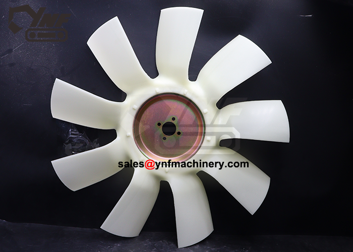 Heavy-duty engine cooling fan