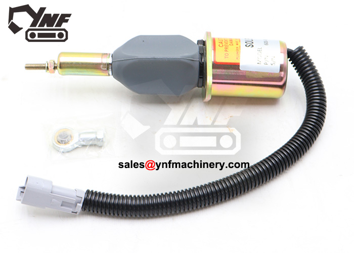 Engine shutdown solenoid valve