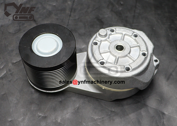 Compact excavator cooling system pump