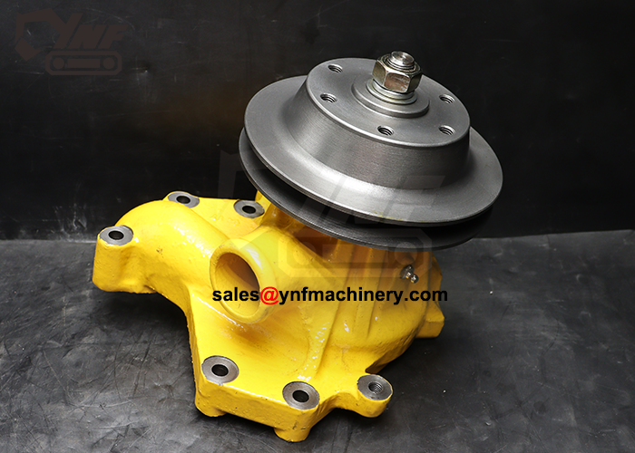 Dual-groove reduced-size water pump pulley