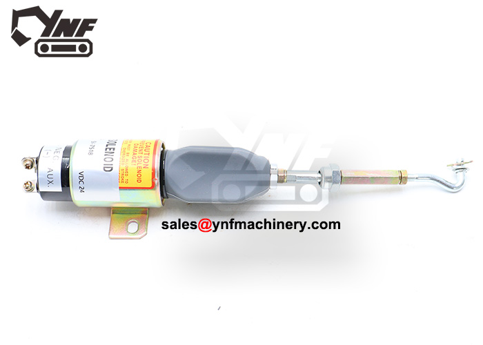 Engine shutdown solenoid