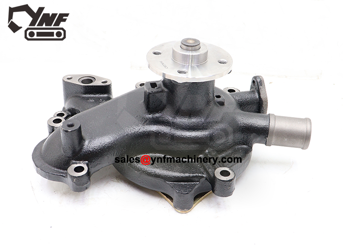 Excavator cooling system water pump