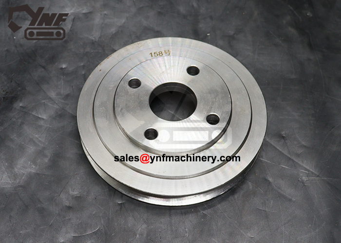 Single groove belt pulley for water pump