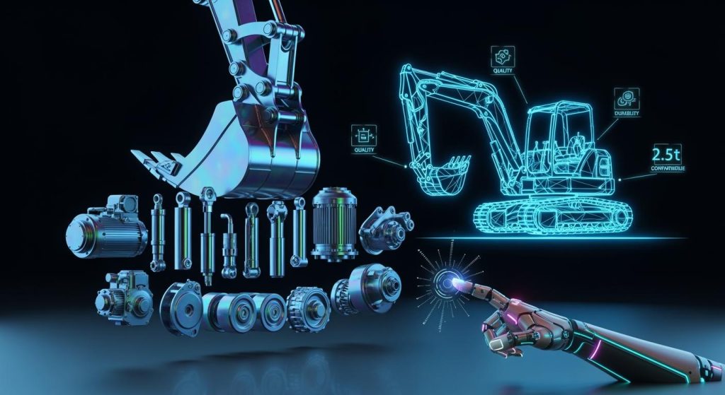 How to Select the Best 2.5t Excavator Parts for Your Machine