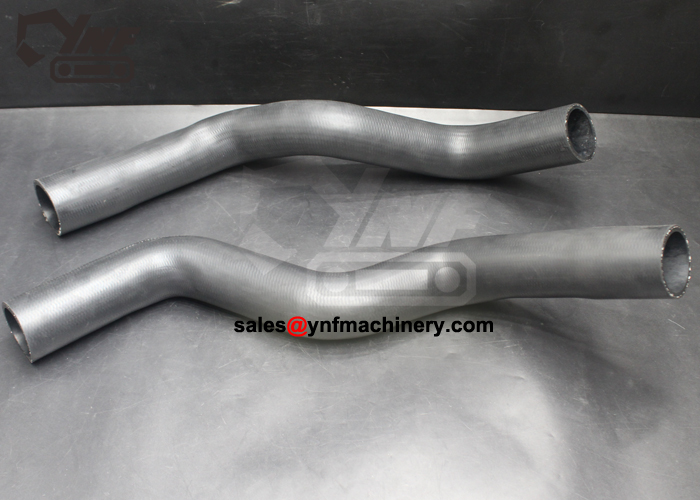 Excavator lower radiator hose