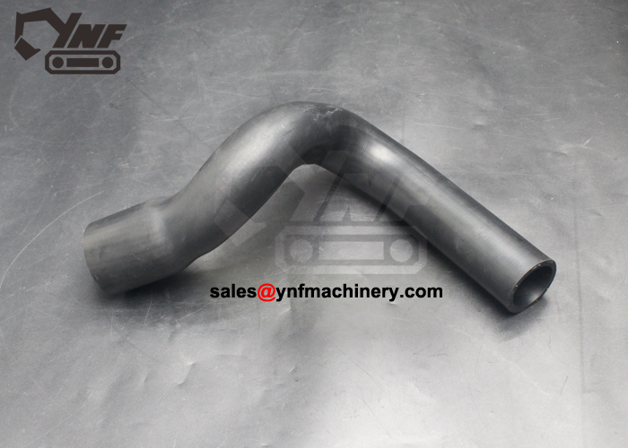 Excavator upper water hose