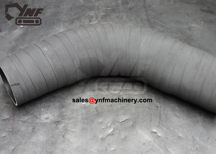 Reinforced rubber radiator hose