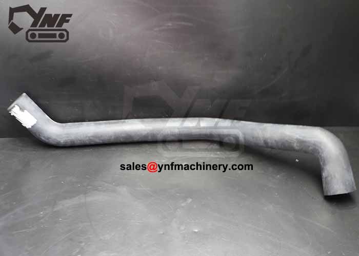 Excavator bottom radiator water hose