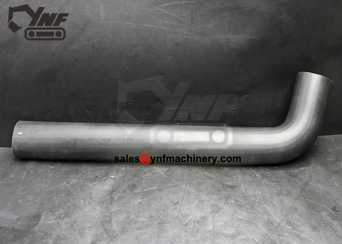 Excavator upper water hose