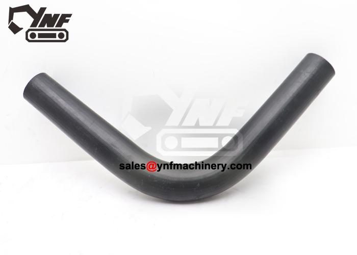 Excavator radiator inlet hose