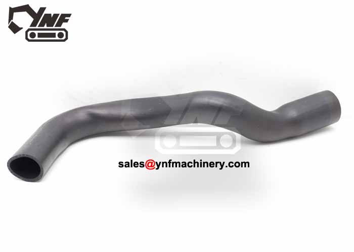 Excavator radiator outlet hose
