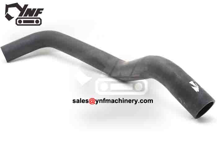 Bulldozer upper water hose