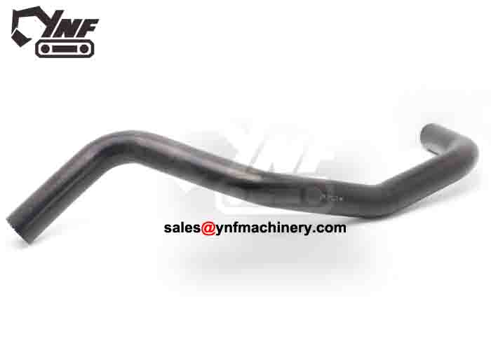 Excavator upper water hose