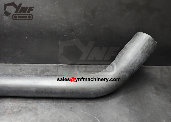 Excavator upper water hose