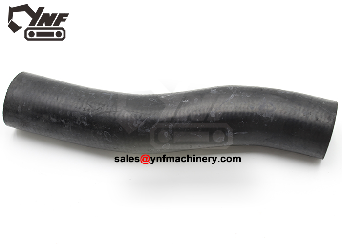 Excavator engine cooling hose