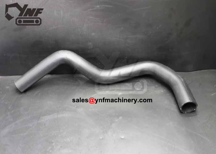 Excavator engine cooling hose