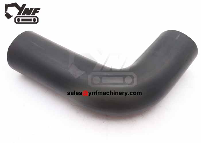 Excavator engine cooling hose