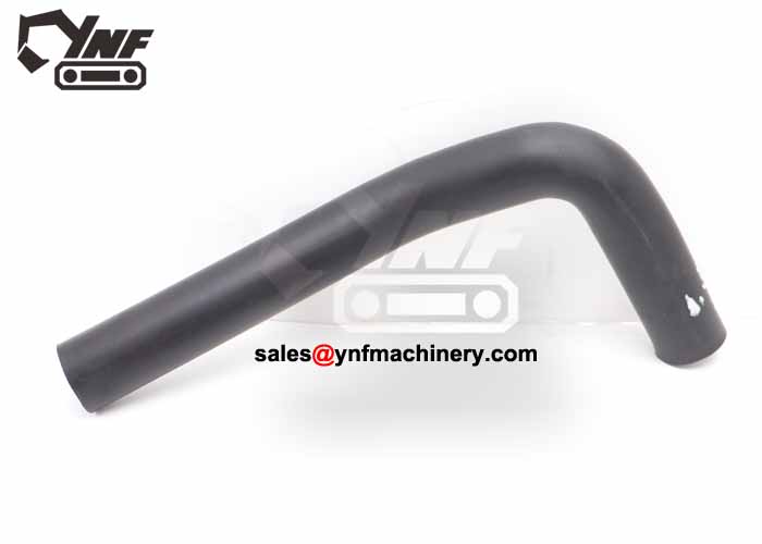 Excavator engine cooling hose