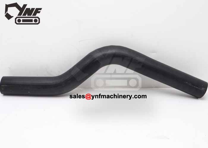 Excavator engine cooling hose