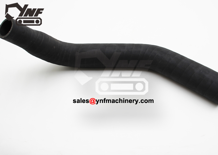 Excavator engine cooling lower hose