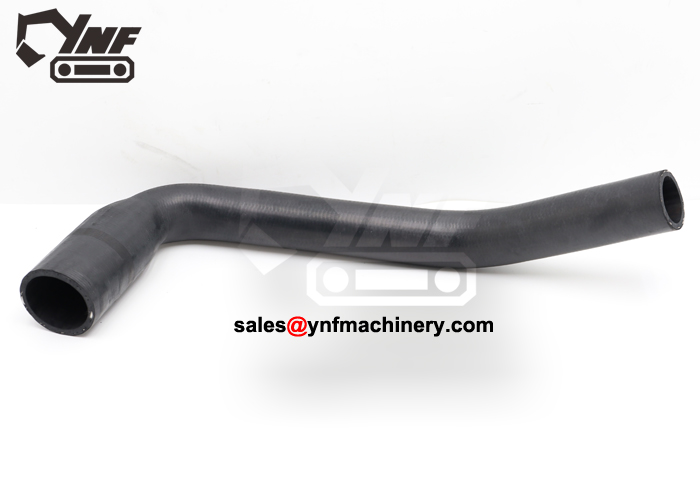 Excavator radiator outlet hose