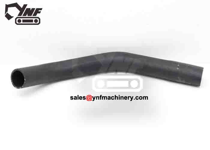 Excavator upper water hose