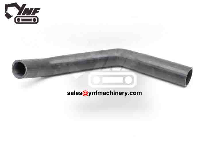 Excavator upper water hose