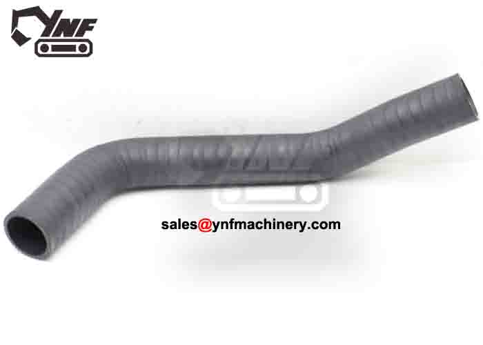 Excavator upper water hose