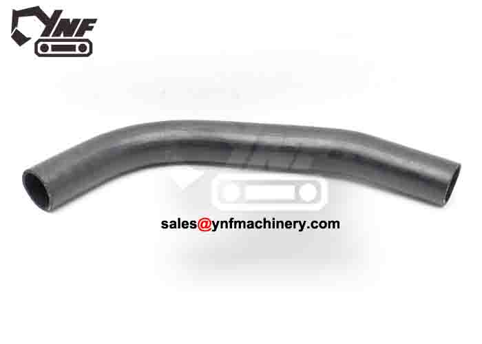 Excavator upper water hose