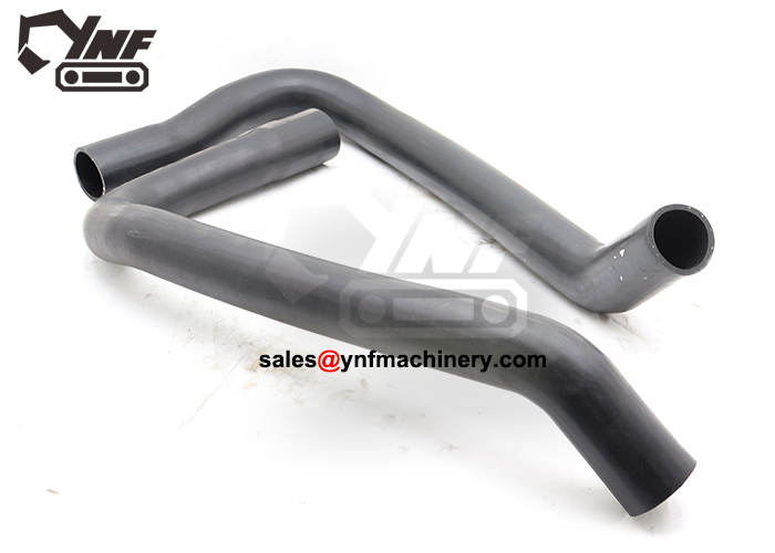 Reinforced rubber radiator hose