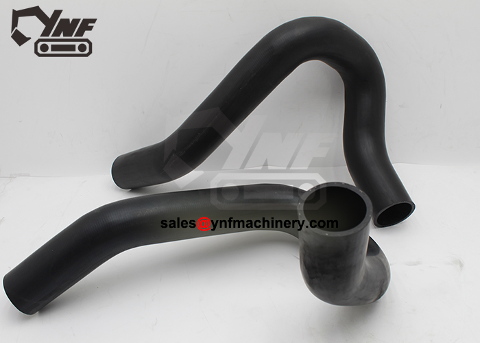 Reinforced rubber radiator hose