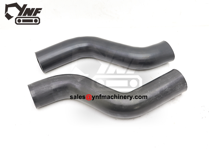 Reinforced rubber radiator hose