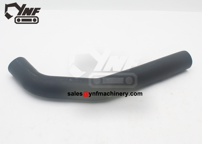 Excavator radiator inlet hose