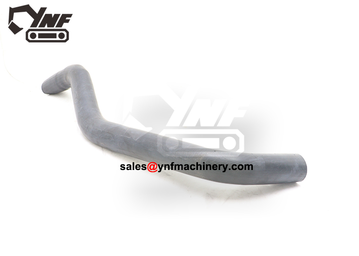 Excavator coolant hose replacement