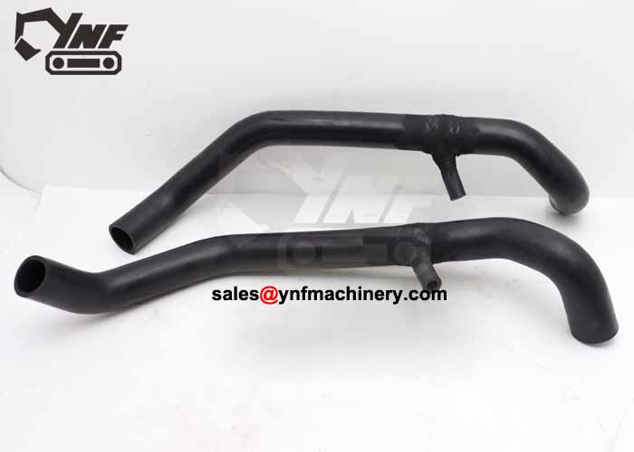 Reinforced rubber radiator hose