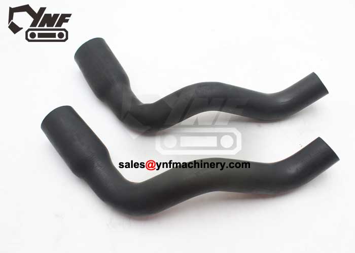 Reinforced rubber radiator hose