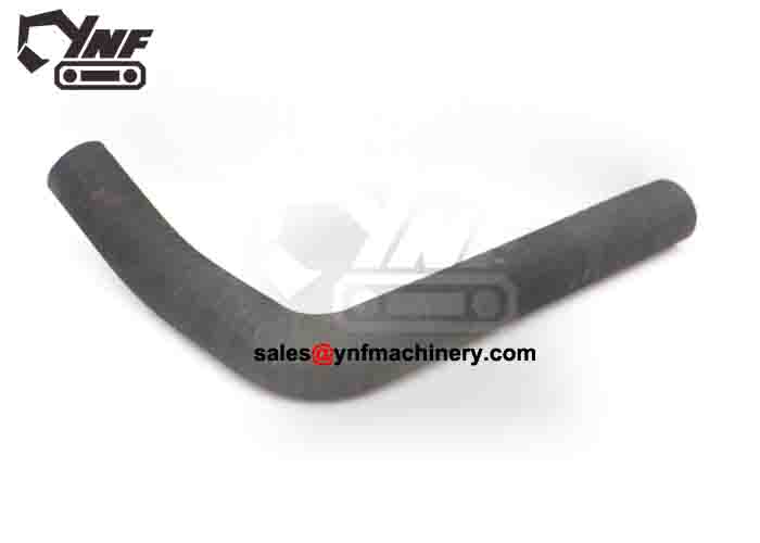 Excavator lower water hose