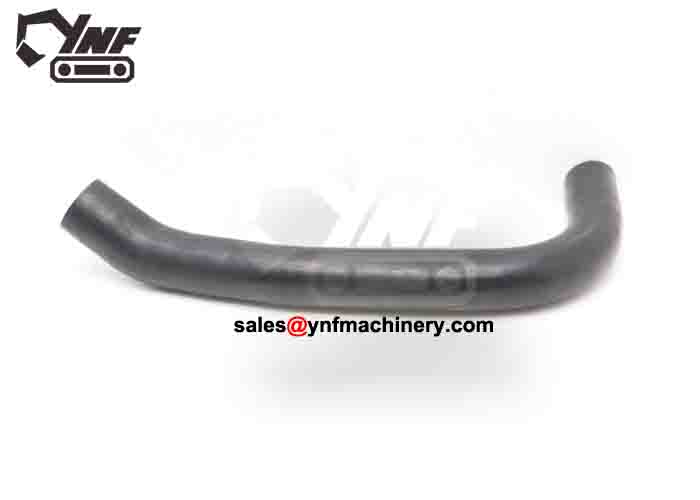 Excavator upper water hose