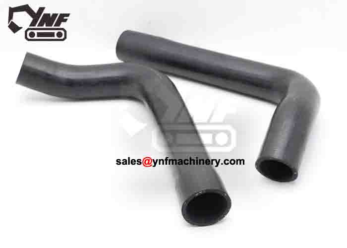 Reinforced rubber radiator hose