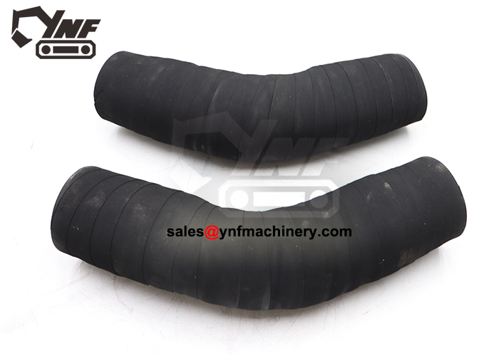 Engine radiator water pipe