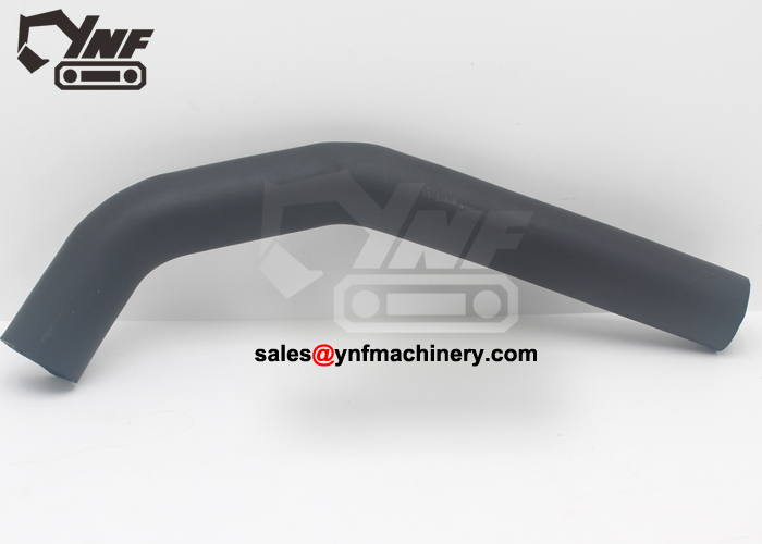 Excavator radiator inlet hose