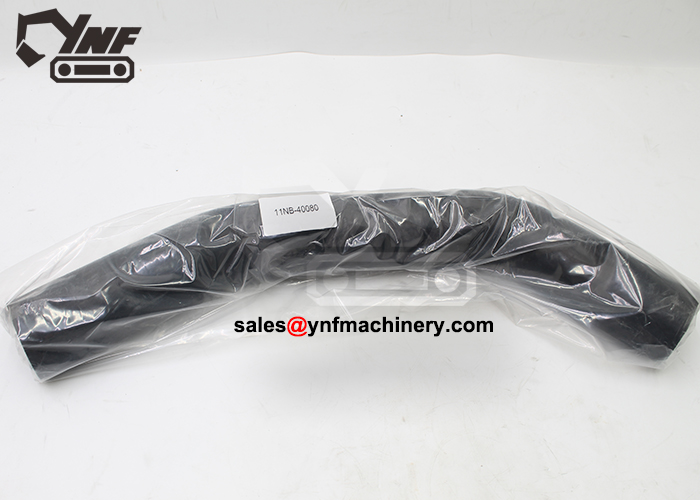 Reinforced rubber radiator hose